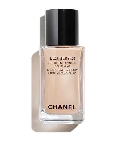 sheer healthy glow highlighting fluid chanel|Chanel les beiges highlighting fluid.